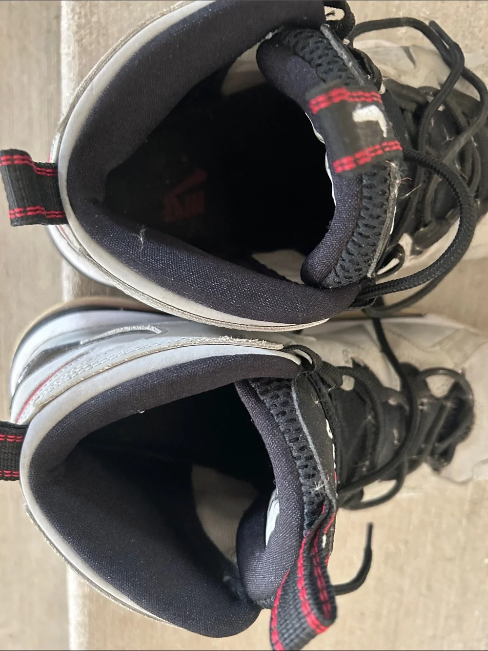 Nike CB34 Gray, Black & Red Basketball Sneakers